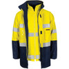 DNC HiVis "4 IN 1" Cotton Drill Jacket with Generic R/Tape 3764