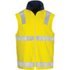 DNC HiVis Cotton Drill Reversible Vest with Generic R/Tape 3765