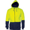 DNC HiVis Contrast Piping Fleecy Hoodie 3728