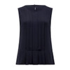 NNT Sleeveless Pleat Front Blouse