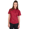DNC Ladies Premier Stretch Poplin Business Shirts - Short Sleeve 4231