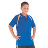 DNC Kids Poly/Cotton Contrast Raglan Panel Polo 5248