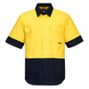 MS902 - Hi-Vis Two Tone Regular Weight Short Sleeve Shirt