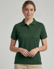 Winning Spirit  Womens Classic Cotton/poly Pique Short Sleeve Polo-PS16