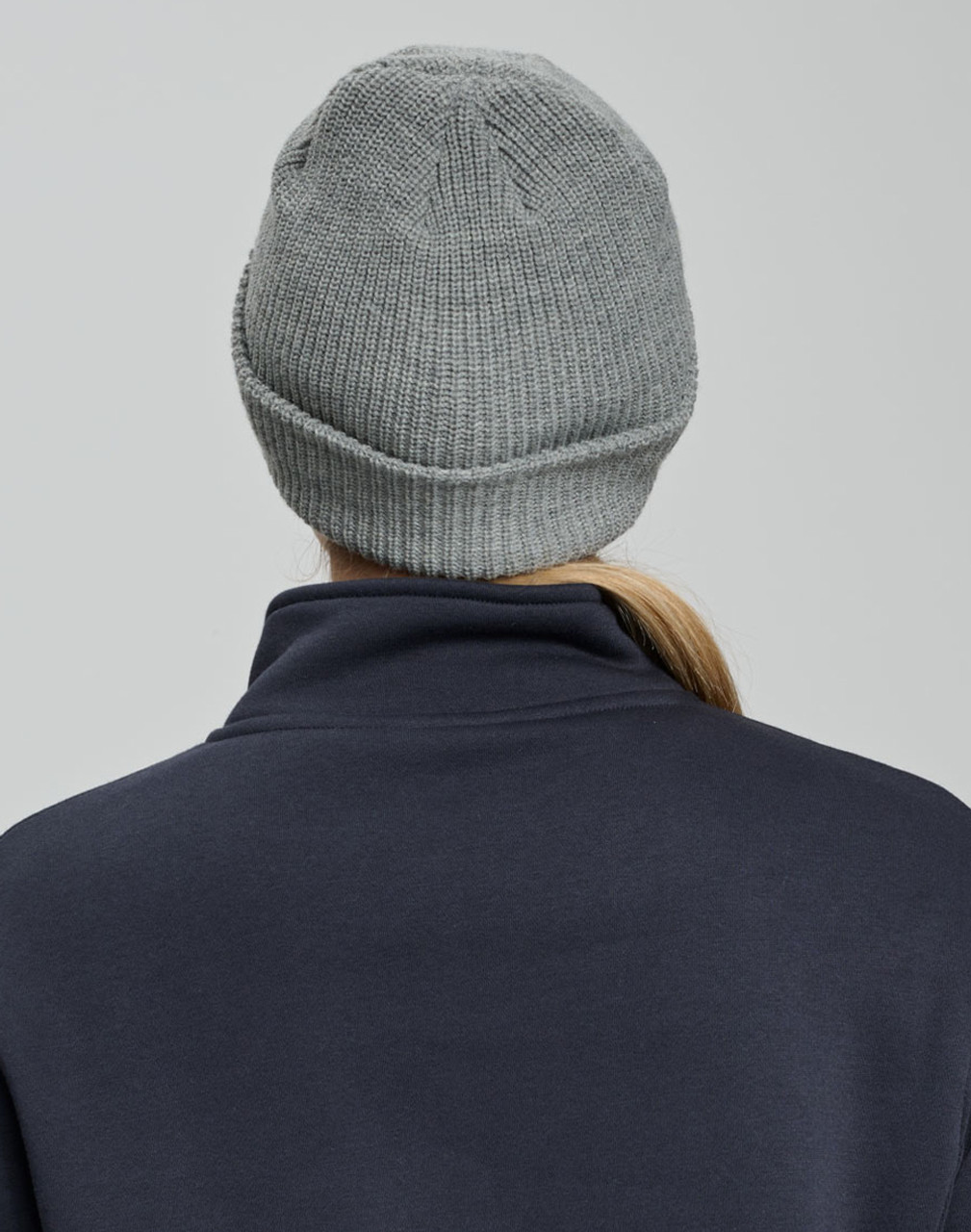 Winning Spirit Roll Up Cabel Knit Snug Beanie - CH85