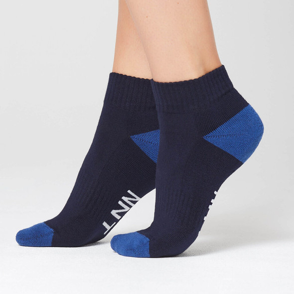 NNT Bamboo Sports Sock Ankle Length Contrast Heel