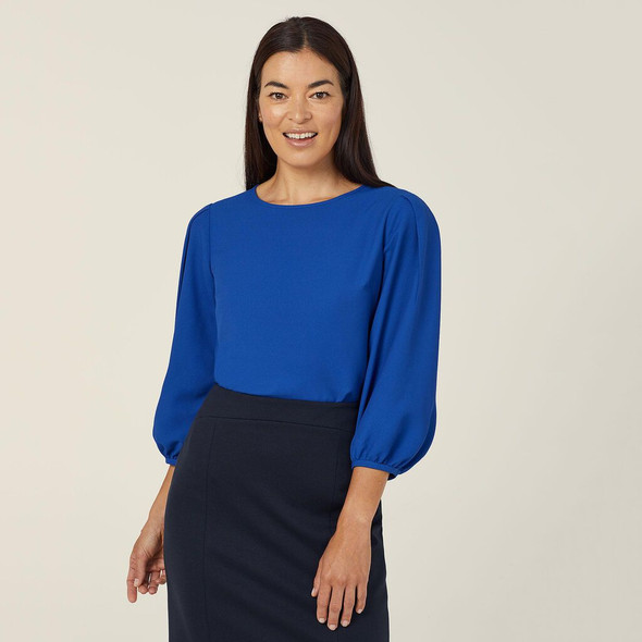 NNT French Georgette 3/4 Sleeve Top