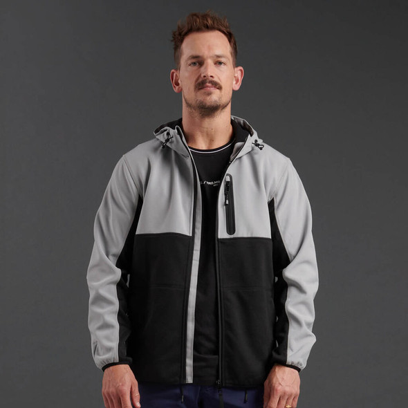 KingGee Mens Trademark Hybrid Hoodie K15006