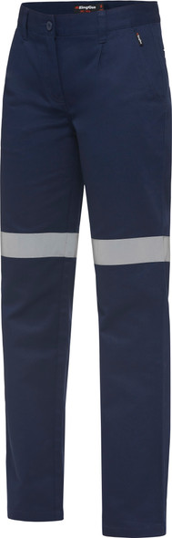 KingGee Womens Drill Reflective Pants