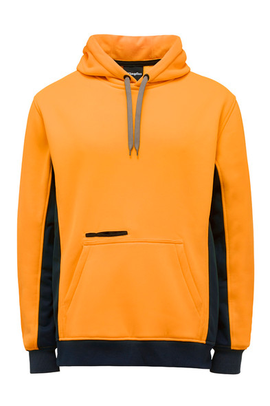 KingGee Mens Hi Vis Pull Over Hoodie