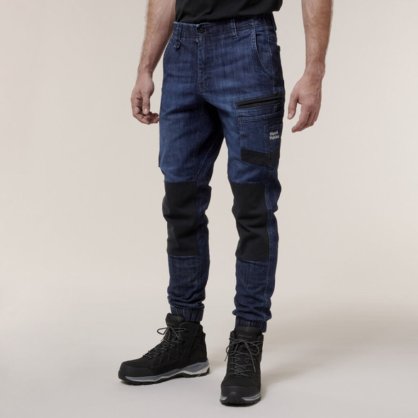 Hard Yakka Mens Raptor Cuff Denim Jean