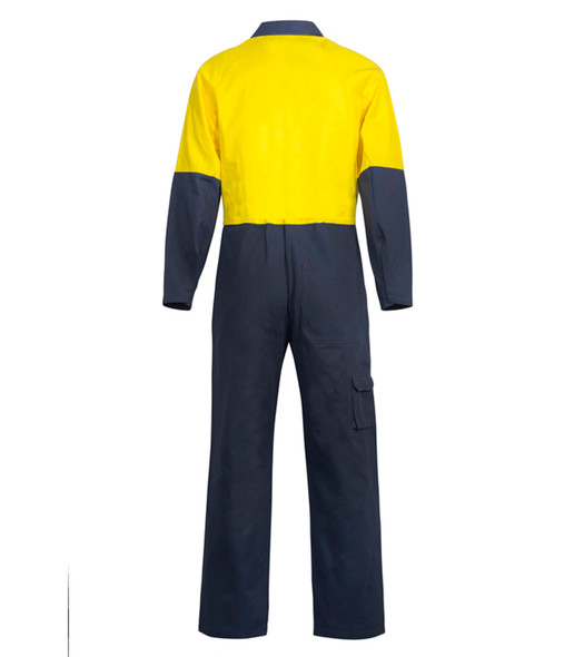 WC3059 Hi Vis P/C Coveralls Regular WC3059 Hi Vis P/C Coveralls Regular