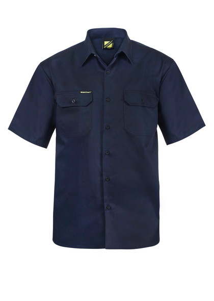 WS3021 Short Sleeve Cotton Shirt