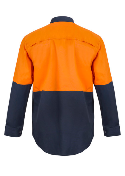 WS3045 Hi Vis Two Tone Ls Shirt