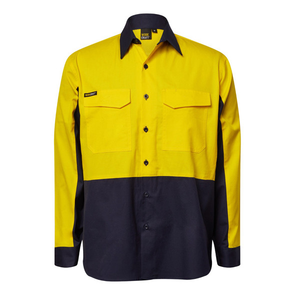 WS6066 Ripstop Ls Vented Shirt