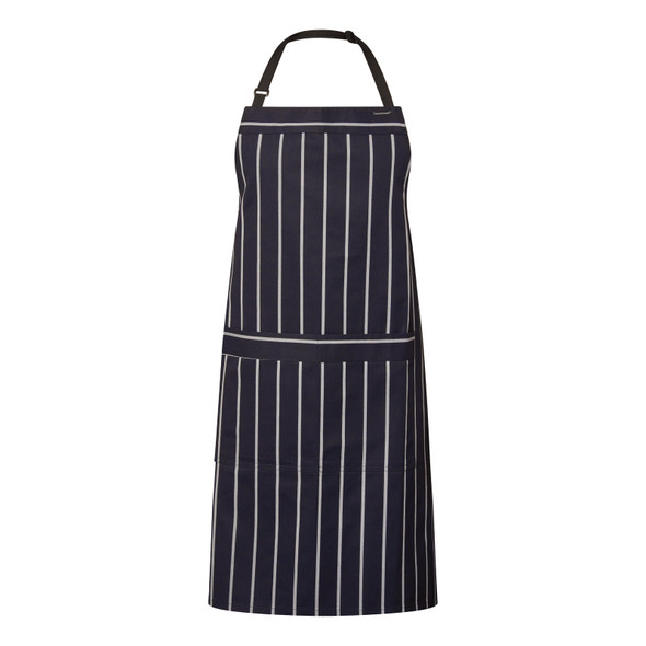 CA030 Cafe Stripe Apron Wth Pkt 