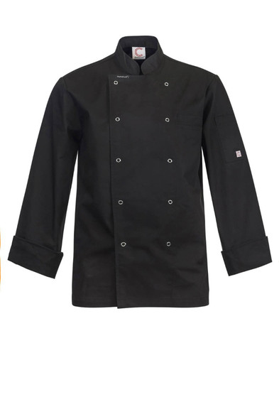 CJ039 Exec Chef Jacket With Studs Ls