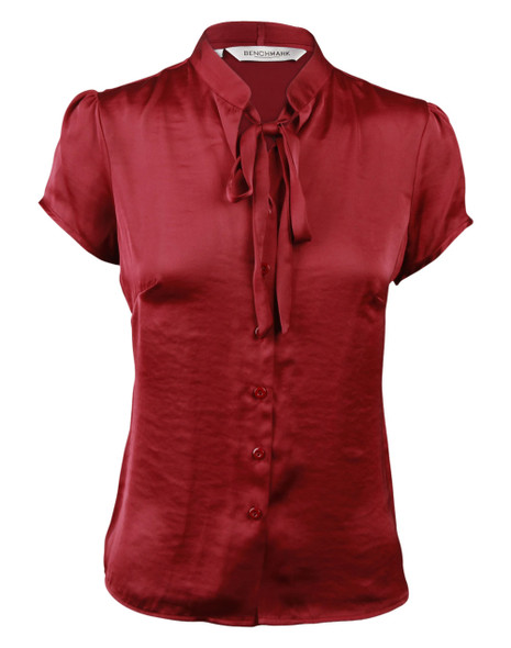 M8810 Women's Tie Neck Blouse