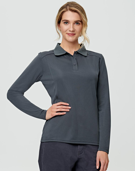 Buy Online Casual Wear Ladies Long Sleeve Polo | Stay Stylish, Stay Casual