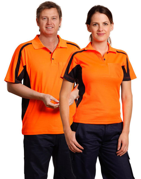 SW25 HI-VIS FASHION POLO Unisex