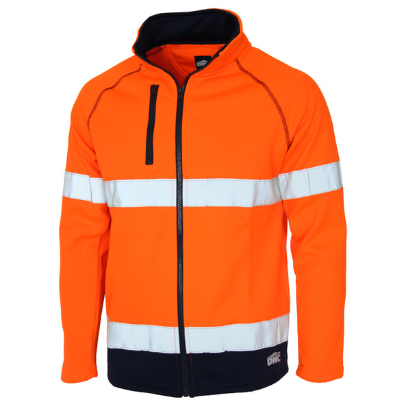 DNC HiVis CSR Taped Softshell Jacket 3523