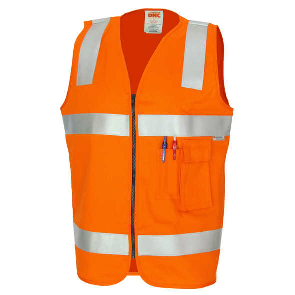 DNC Patron Saint Flame Retardant Safety Vest with 3M F/R Tape 3410