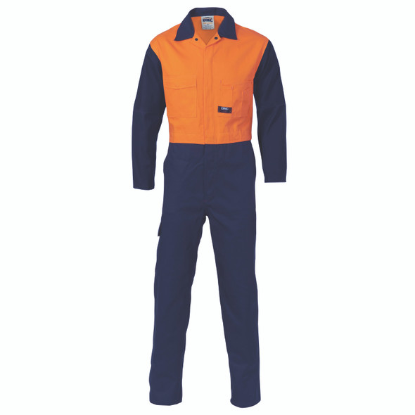 DNC Patron Saint® Flame Retardant Two Tone Drill Overall 3425