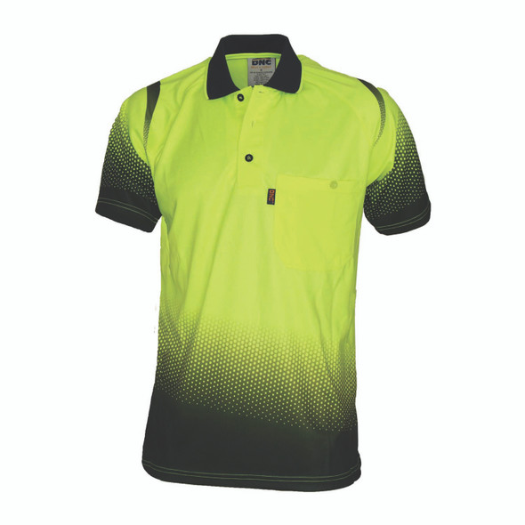 DNC OCEAN HIVIS SUBLIMATED POLO 3568