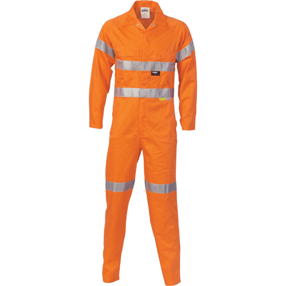DNC HiVis Cotton Coverall with 3M R/Tape 3854