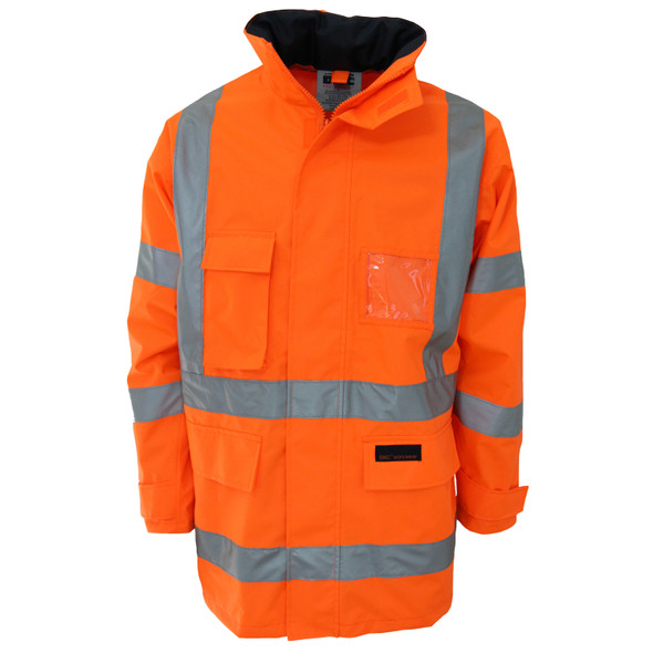 DNC HiVis Breathable Rain Jacket Biomotion tape 3571