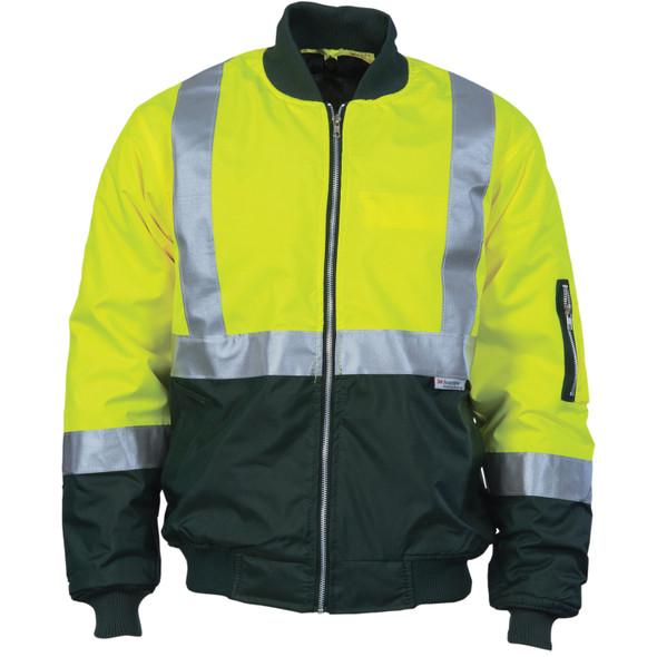 DNC HiVis Two Tone Flying Jacket with 3M R/Tape 3862