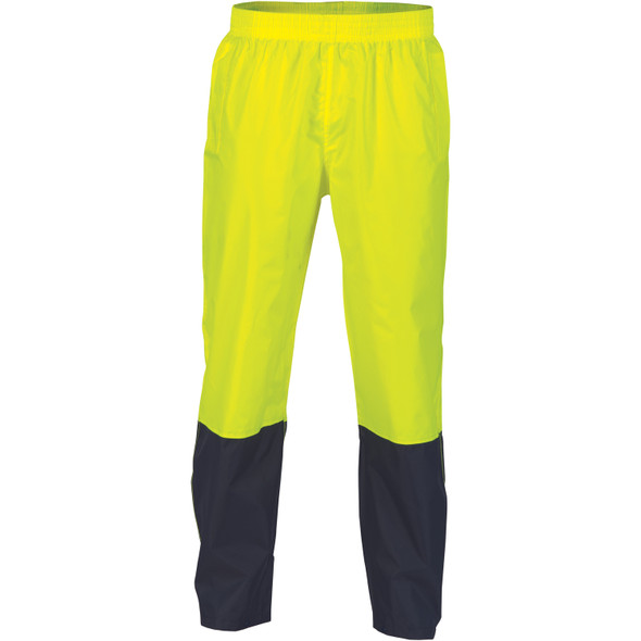 DNC HiVis Two Tone Light weight Rain pants 3878