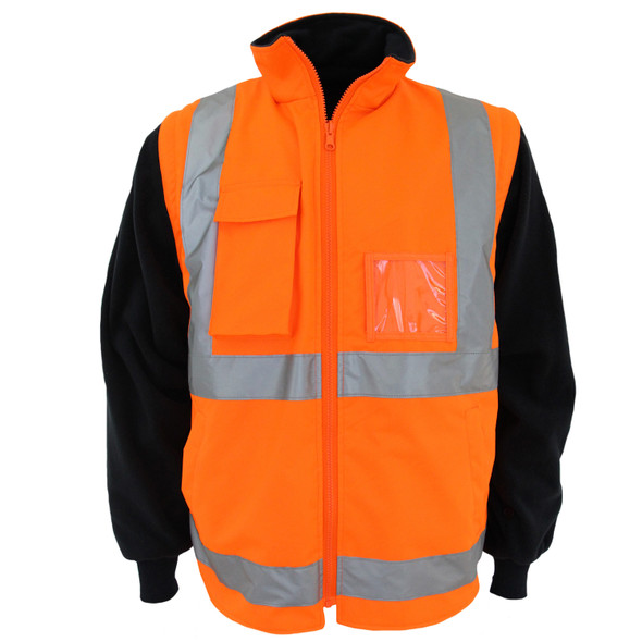 DNC HiVis "H" pattern D/N R/Vest 3965