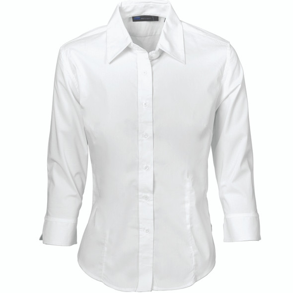 DNC Ladies Polyester Cotton Shirt - 3/4 Sleeve 4203