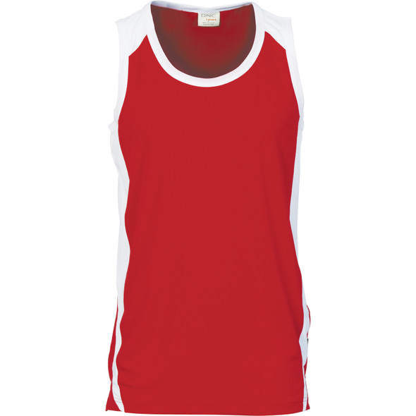 DNC Adult Cool-Breathe Contrast Singlet 5141