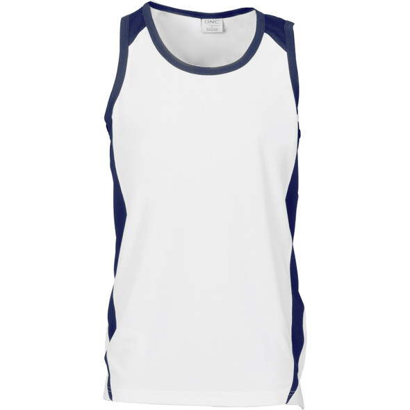 DNC Kids Cool-Breathe Contrast Singlet 5142