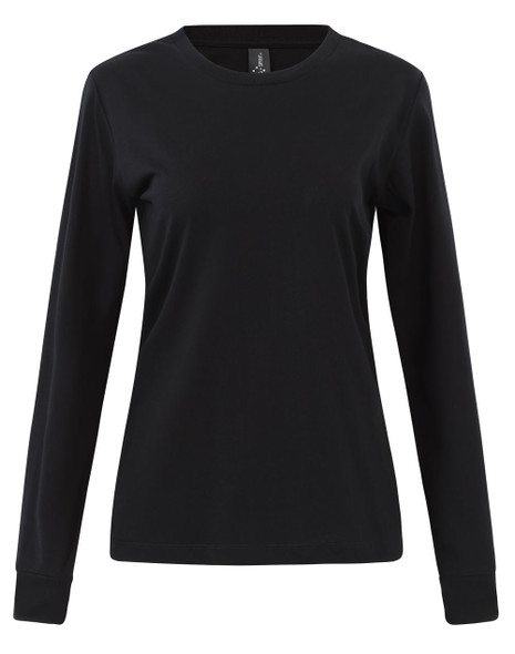 TS48 Ladies Premium Cotton Face L/S Tee