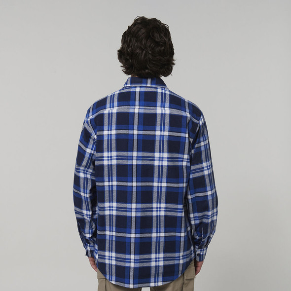 Core Long Sleeve Check Flannel Shirt Y07752