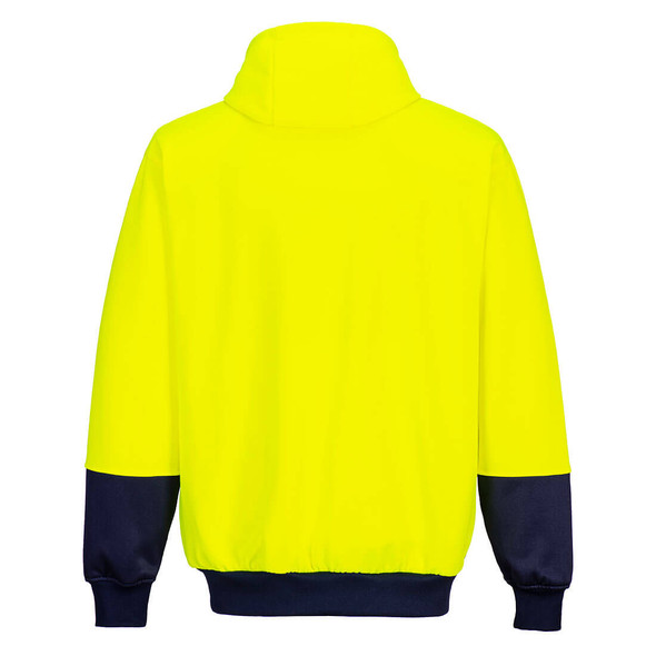 B327 - Hi-Vis Contrast Zipped Class D Hoodie