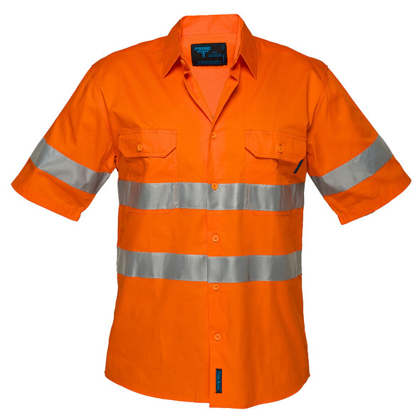 MA302 - Hi-Vis Lightweight Short Sleeve Shirt with Tape