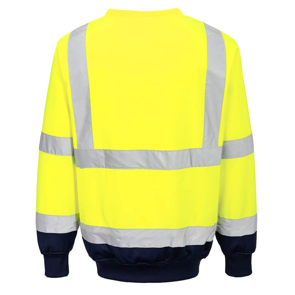 B306 - Two Tone Hi-Vis Sweatshirt