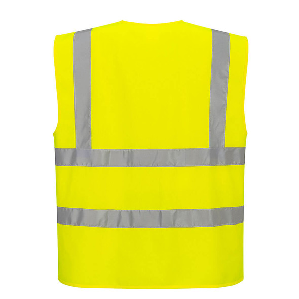 C375 - Hi-Vis Zipped Band and Brace Vest