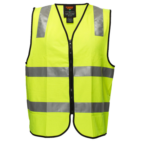 MZ102 - Hi-Vis Zip Vest D/N