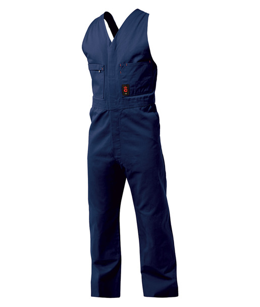 KingGee Mens Sleeveless Drill Overall