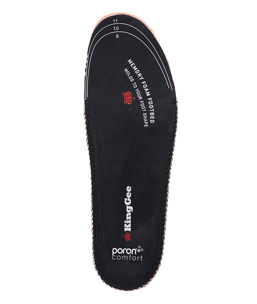 KingGee Mens Max Comfort Insoles