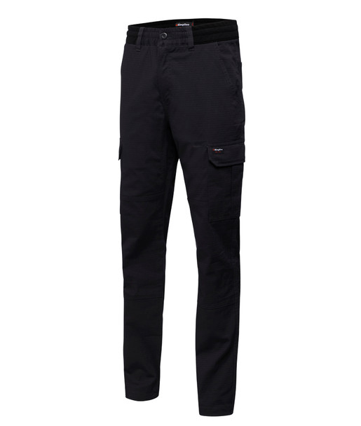 KingGee Mens Rib Comfort Waist Pant