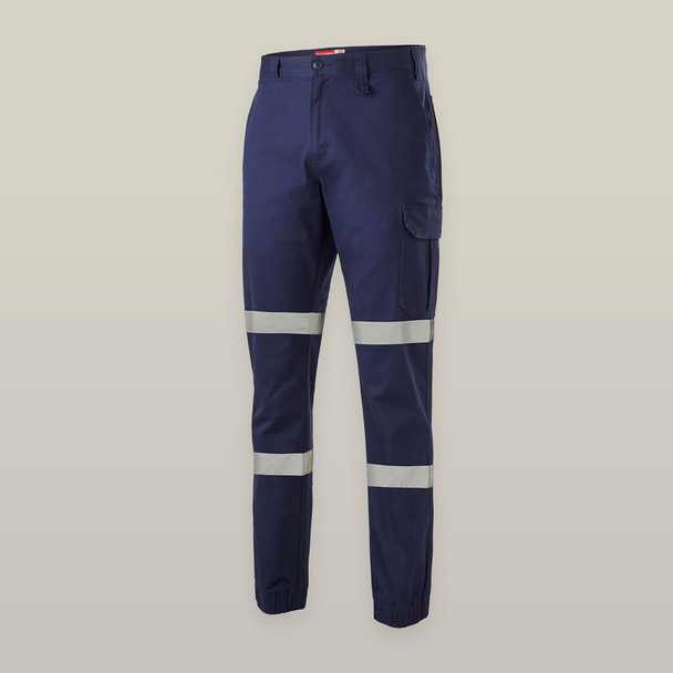 Hard Yakka Cargo Cuffed Pant with Tape