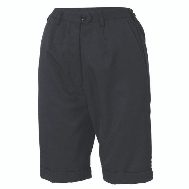 DNC Ladies P/V Flat Front Shorts 4551