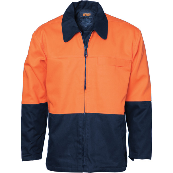 DNC HiVis Two Tone Protect or Drill Jacket 3868.