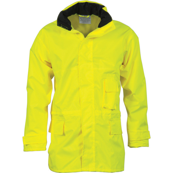 DNC HiVis Breathable Rain Jacket 3873